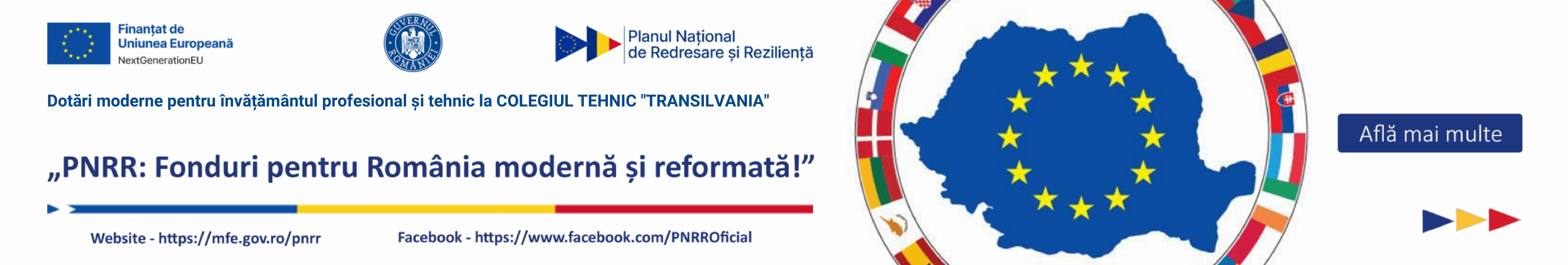 Dotări moderne pentru învățământul profesional și tehnic la COLEGIUL TEHNIC „TRANSILVANIA” Image